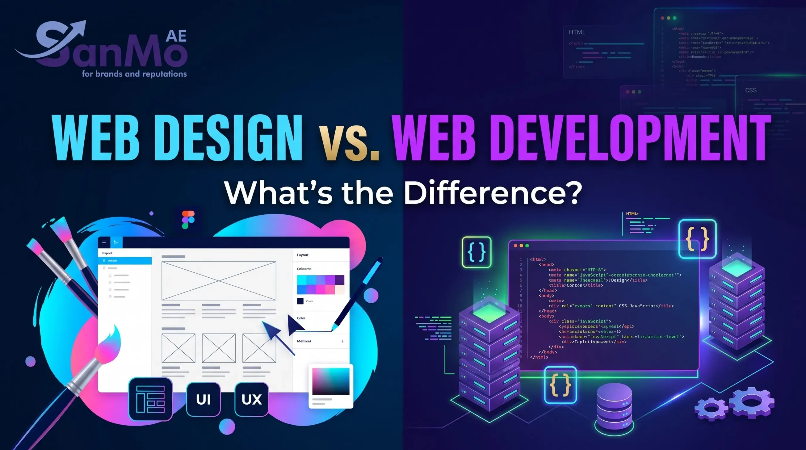 Web Design vs. Web Development