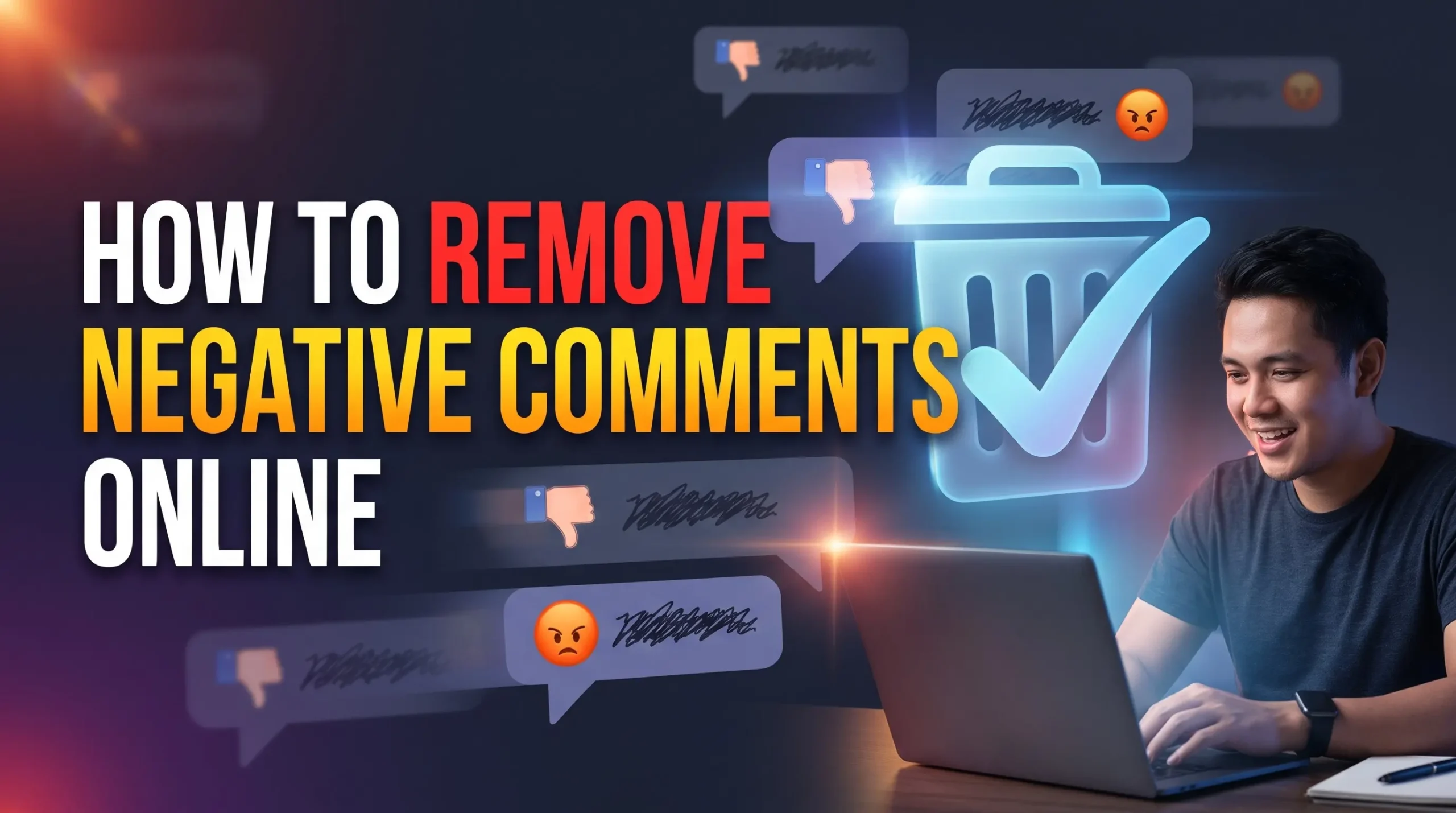 Remove Negative Comments Online